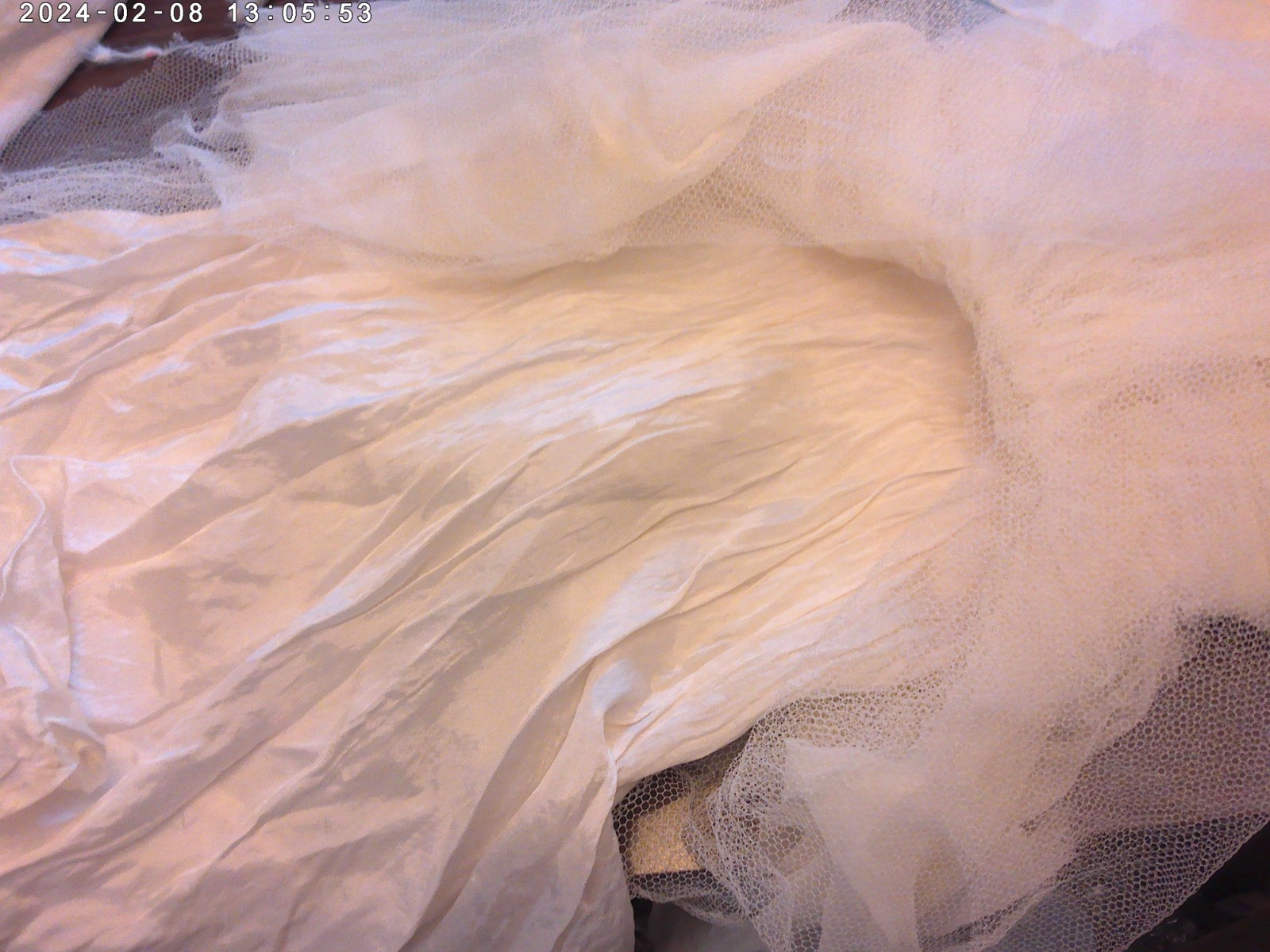 Vintage Tattered Party Dress White + Camisole 1950s-’60s Girls/Women’s Small