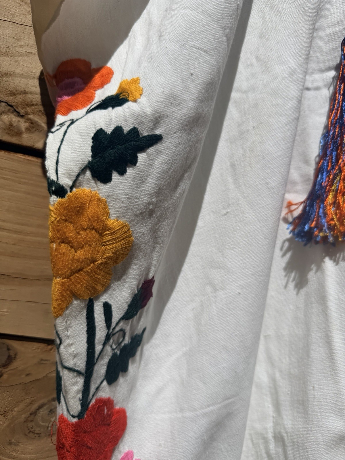 TRUE Vtg Zapotec Yalálag Huipil Tunic Dress – Handwoven Oaxaca Folk Art Caftan