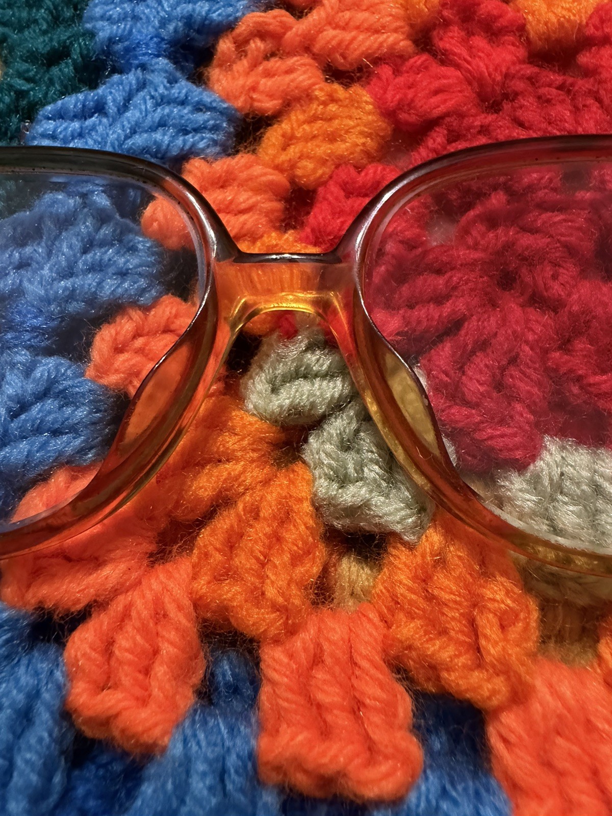 Christian Dior 4037 Sunglasses Eyeglasses Women’s Amber Frames Only Germany VTG