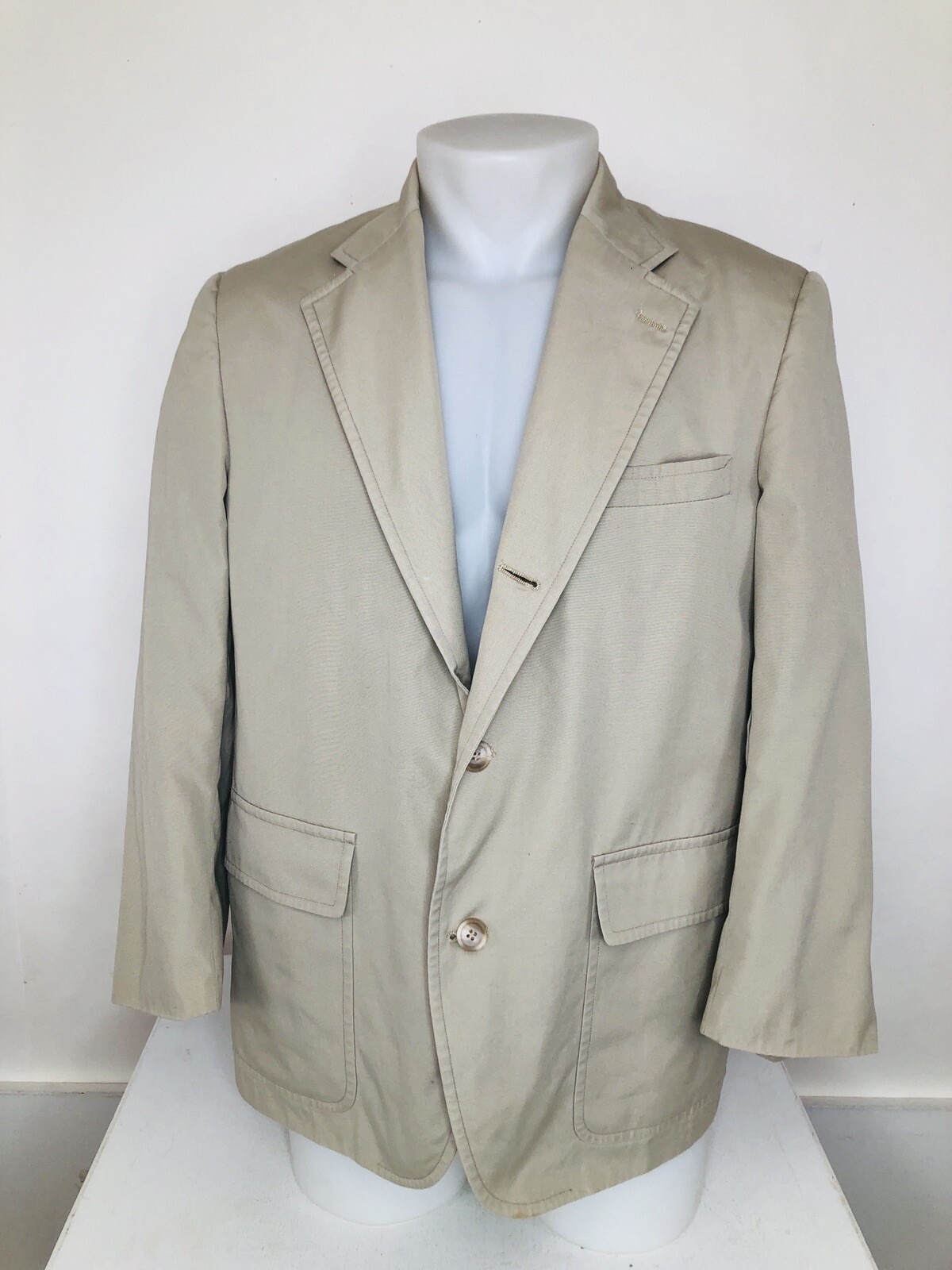 BROOKS BROTHERS / VINTAGE – Mens 40 Short Made in USA Blazer SportCoat Jacket