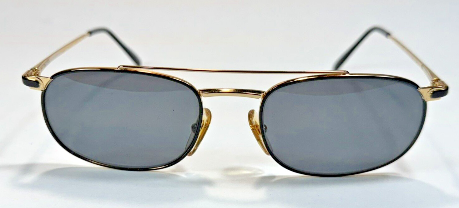 Ted Lapidus TL 508 80s Vintage Gold Small Aviator Unique Sunglasses Women & Men