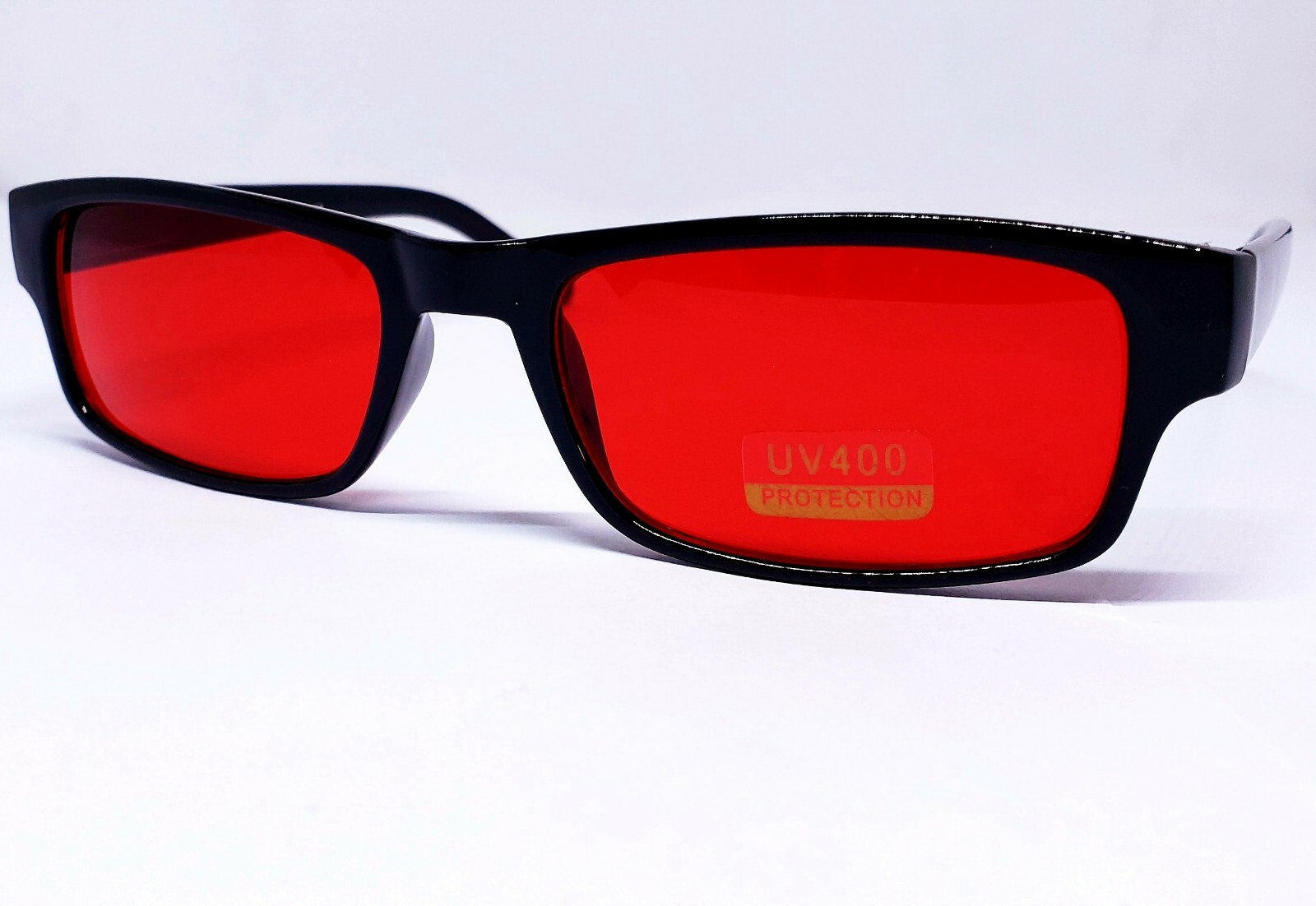 Vintage OG 64’s Oldschool men’s red lens sunglasses