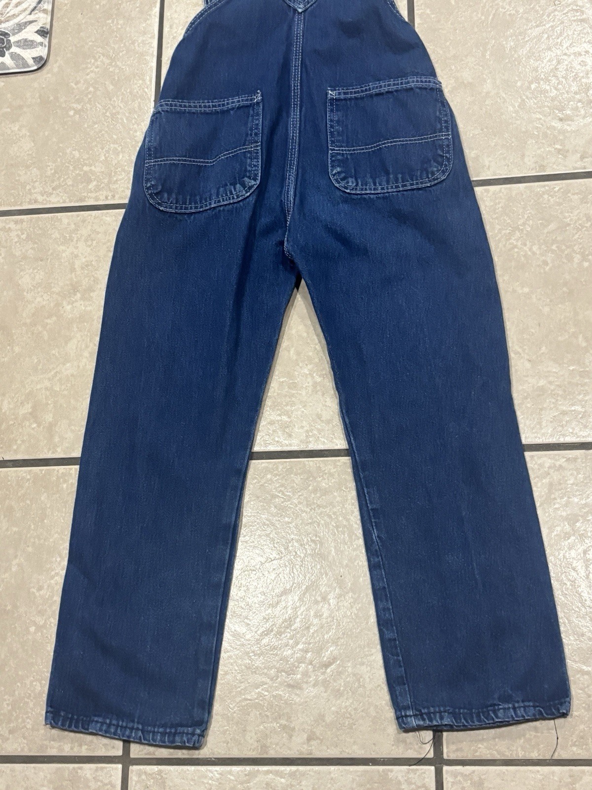 Pointer Brand Overalls Kids (size 8) “Made in the USA” Vintage Fade