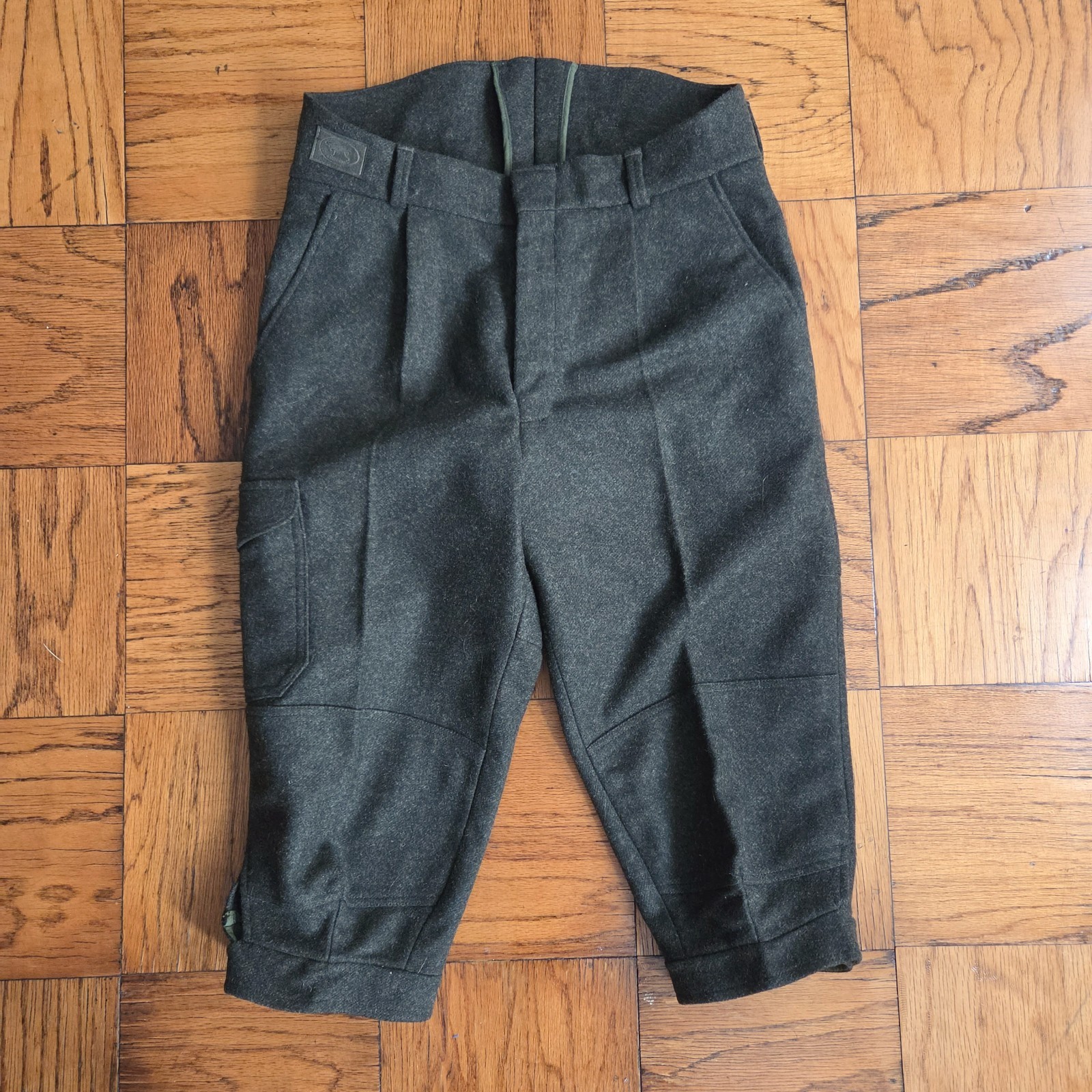 Jagdhund Hunting Knee Length Adjustable Heavy Wool Pants Men’s Size 50 Austria