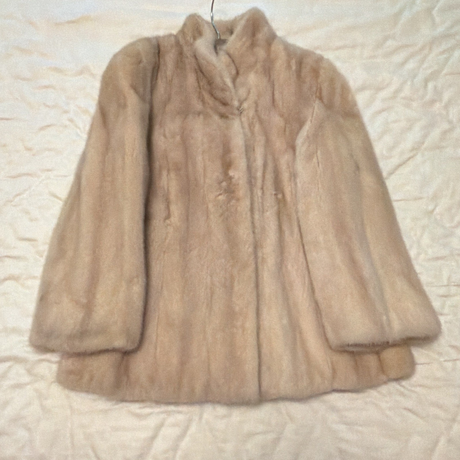 Hudson’s Bay Company Beige Fur Coat Outerwear Jacket Style Coat