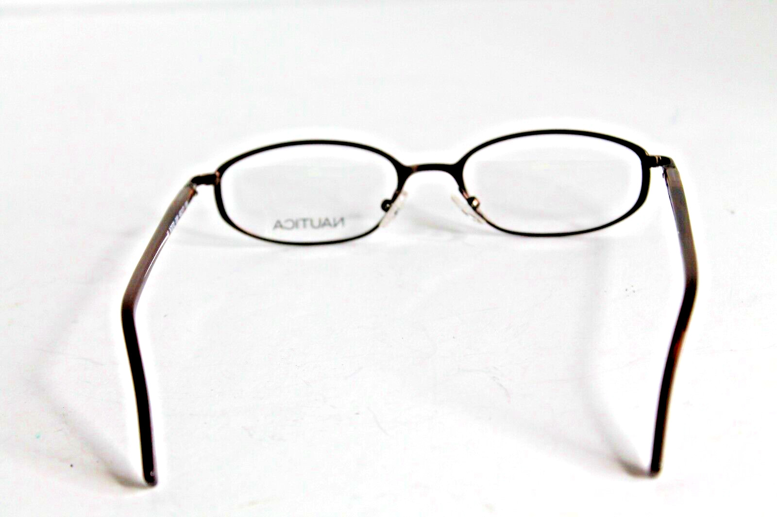 Vintage NOS Nautica Brown Eyeglasses Frames Only N7070 008 Size 49 [] 17 135 MM