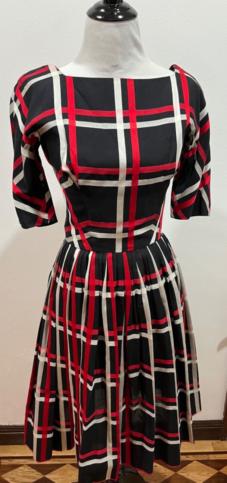 Vintage Gigi Young New York Dress Small 1950s