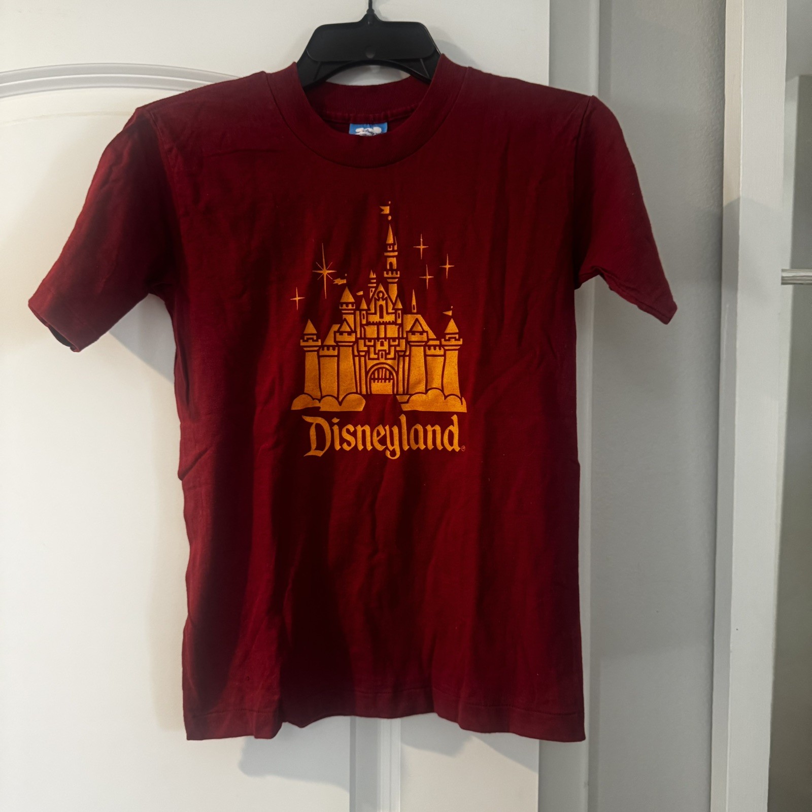 80s VINTAGE DISNEYLAND CALIFORNIA SLEEPING BEAUTY CASTLE T-SHIRT Child SZ L