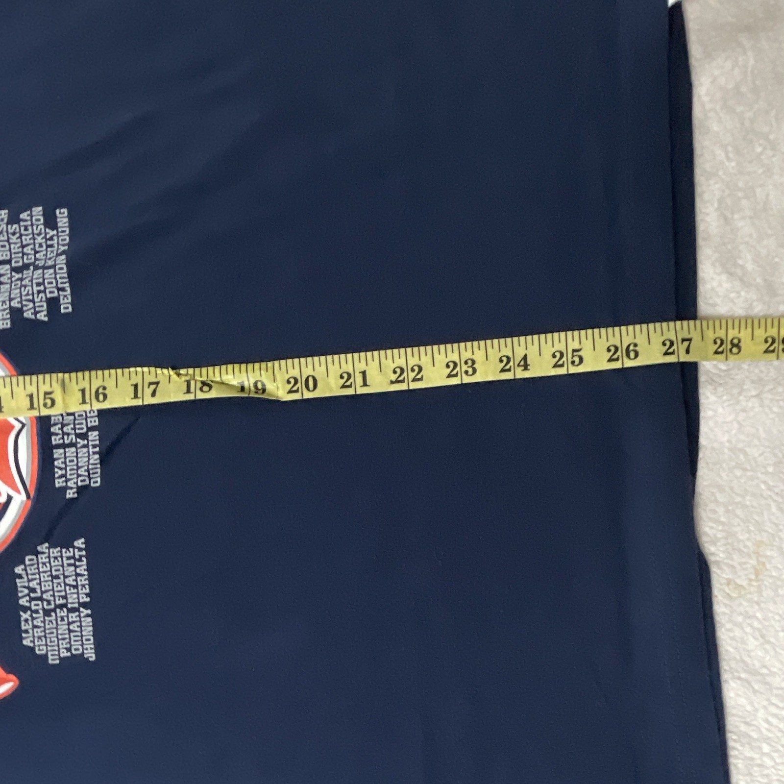 Astros Houston AL Champions 2012 Size Large Navy Blue majestic