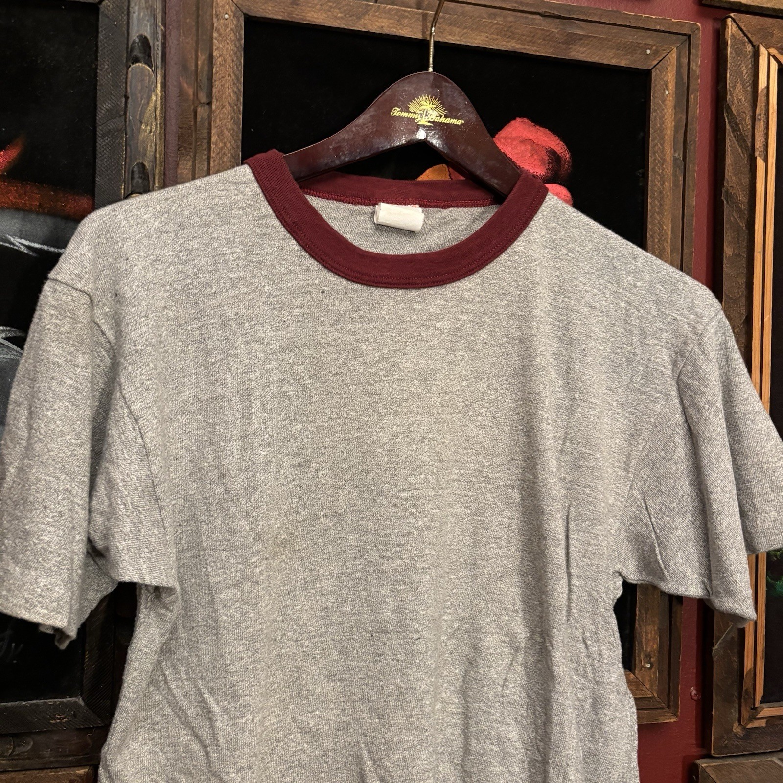 Vintage Norwich Knitting Company 1950s Rayon Cotton Blend T-Shirt Men’s Sz Large