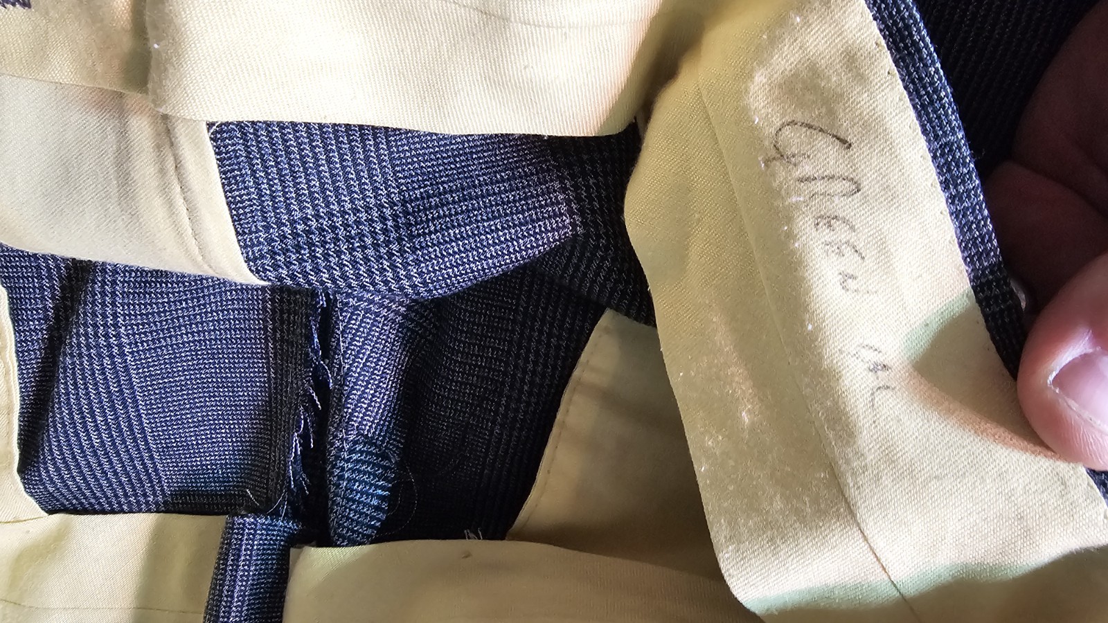 VTG 60/70s Union Made 🇺🇸 Werdenberg’s Blue Wool 3pc Suit 39R, 34×27 +NWT Tie