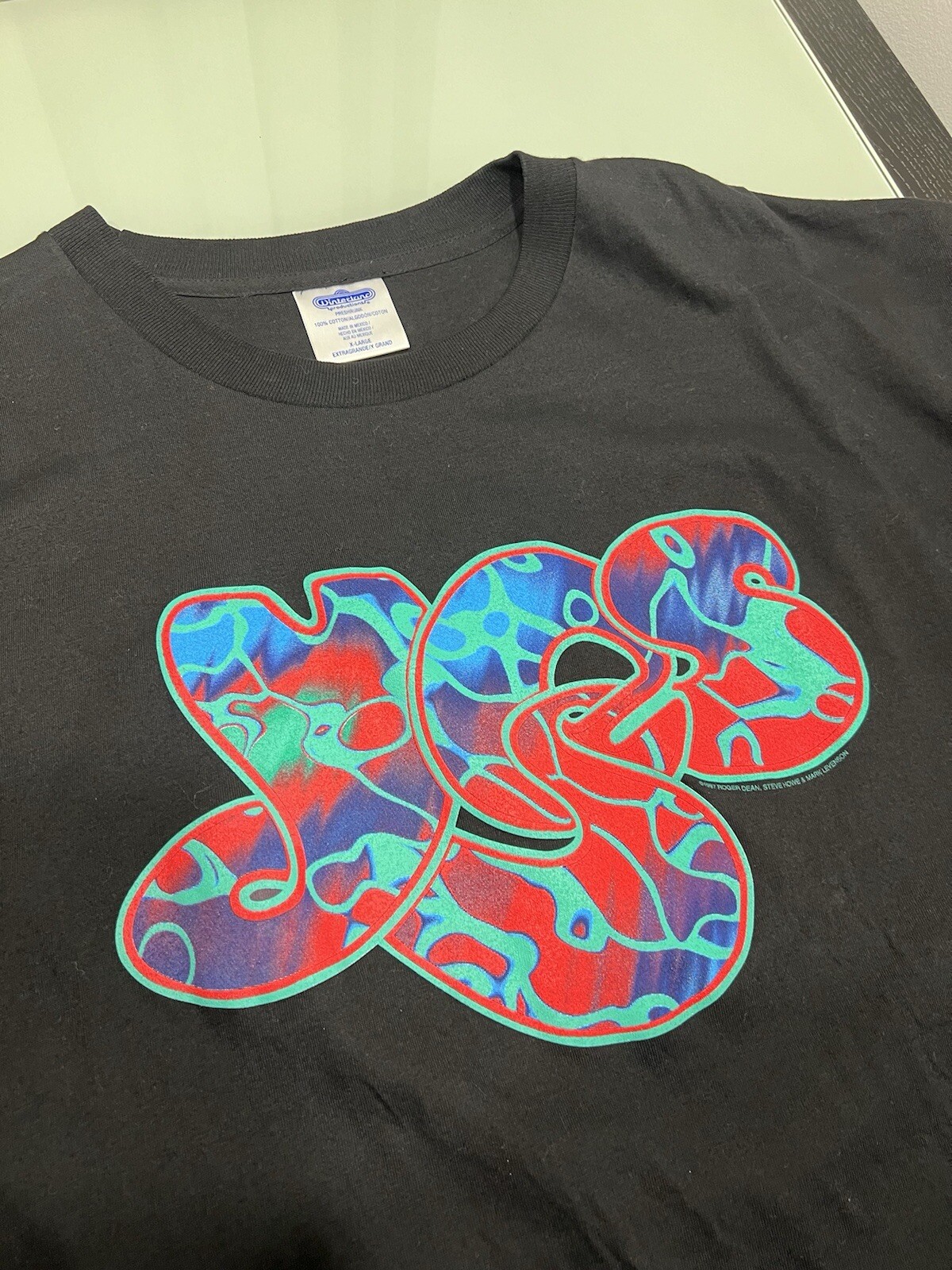 Vintage 1997 Yes Open Your Eyes Tour T-Shirt Size XL