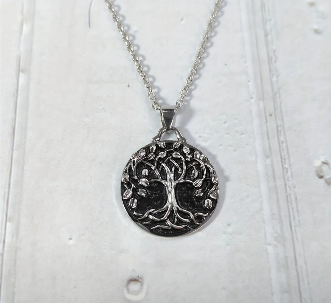 Celtic Pagan Viking Tree Of Life Totem Pendant Necklace