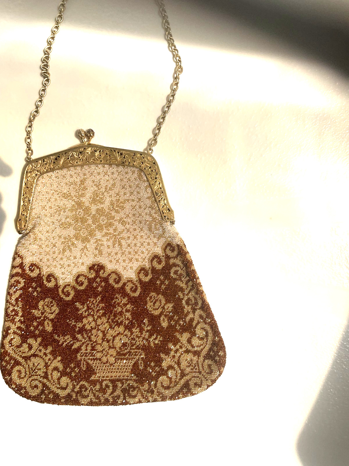 Louis Stern Microbeaded Art Deco Purse