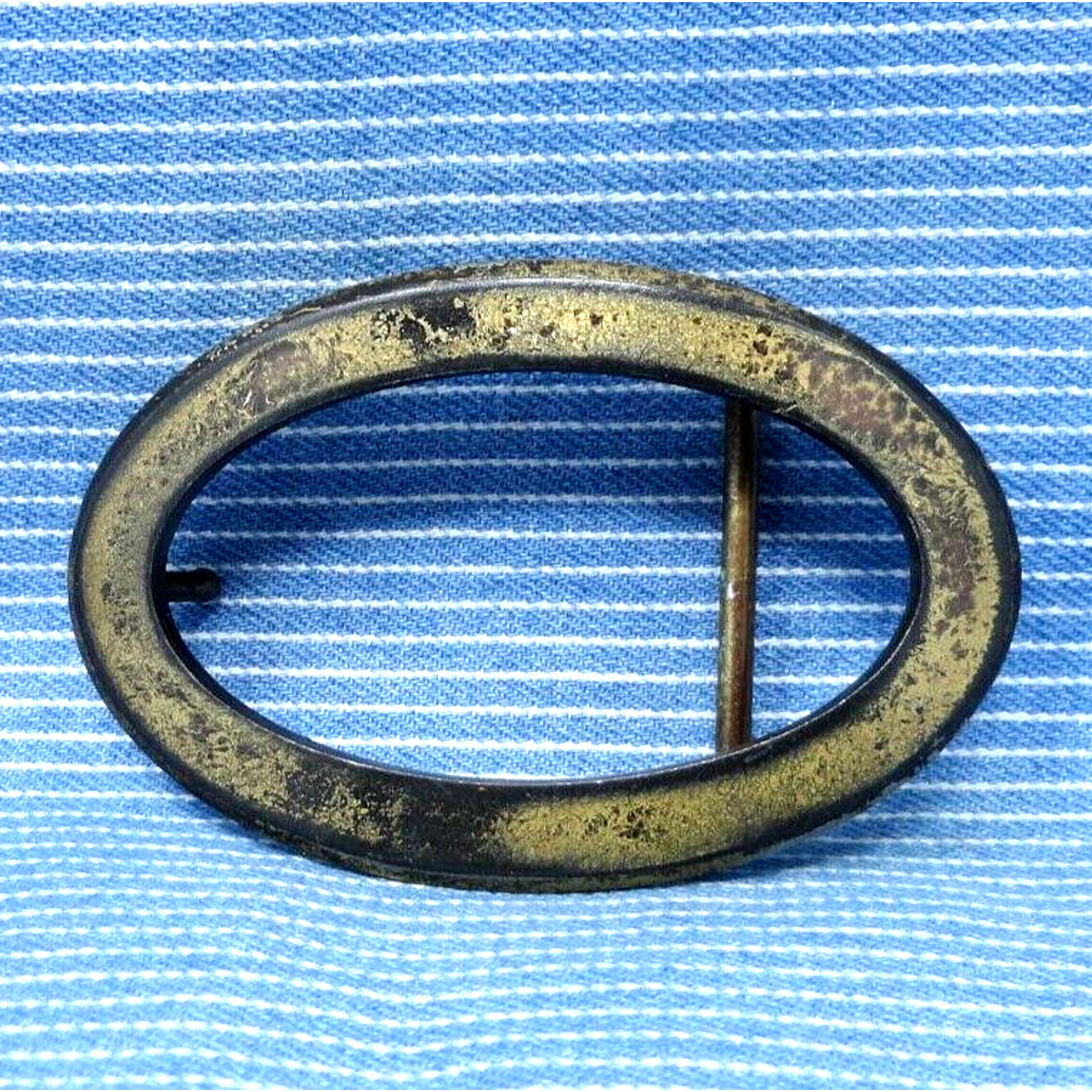 Western Sport O Belt Buckle Business Casual Unique Vtg Foster Weld .TYC345.A