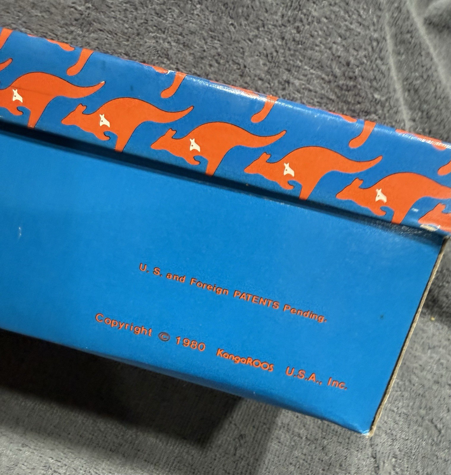 1980 Vintage KangaROOS Tennis Shoes Sneakers SHOE BOX! BOX ONLY