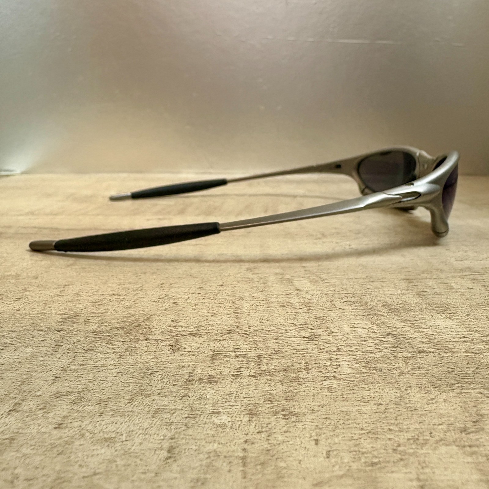 Oakley Authentic Vintage X metal Penny Titanium Ice Iridium with case Great con!