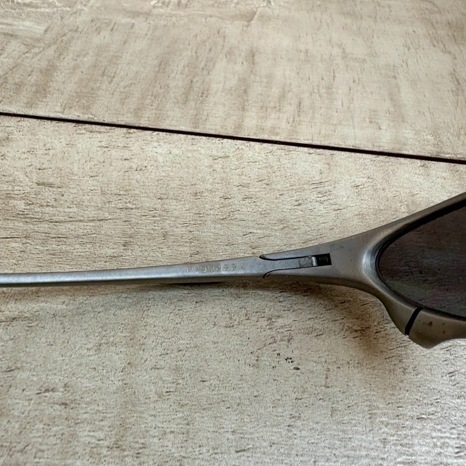 Oakley Authentic Vintage X metal Penny Titanium Ice Iridium with case Great con!