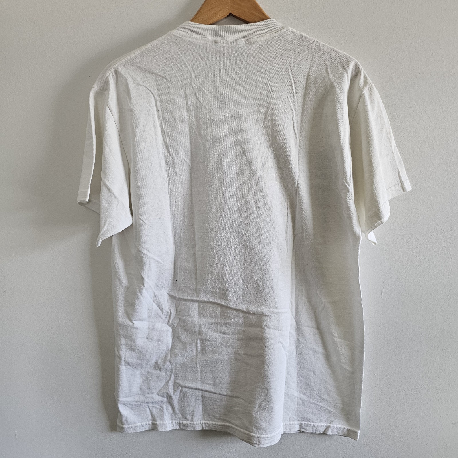 Vintage Lynyrd Skynyrd Shirt Mens Large White Graphic Local Crew Delta 1998 90s