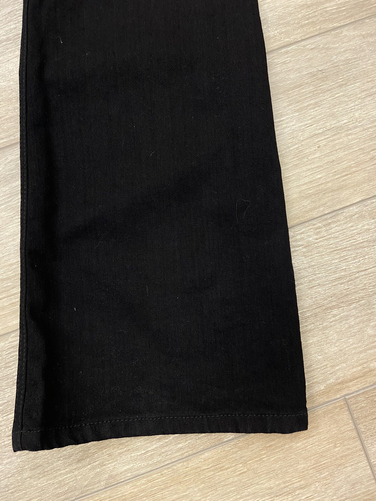 Vintage Fiorucci Deadstock Black 70s Inspired Flare Leg Jeans with Original Tags