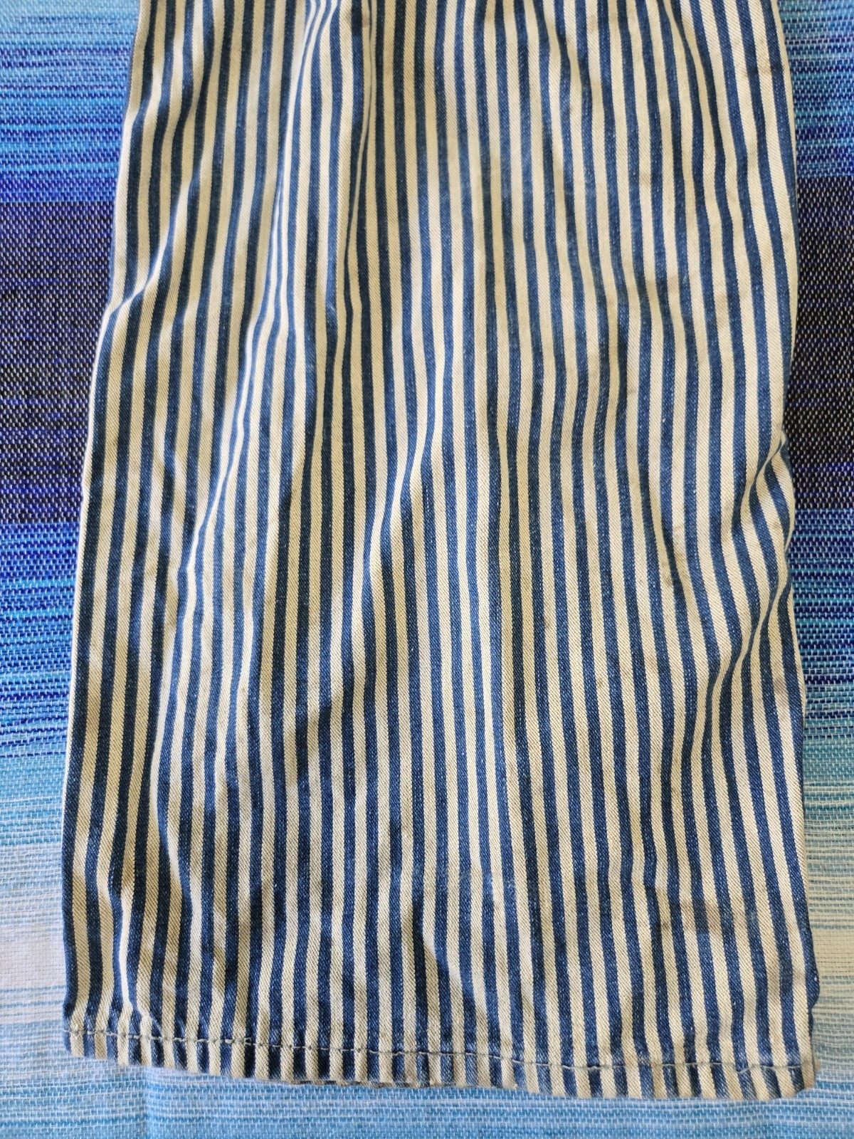 VTG RARE 1950s Penneys Pay Day VestBak Express Stripe Sanforized Overalls, 44×29