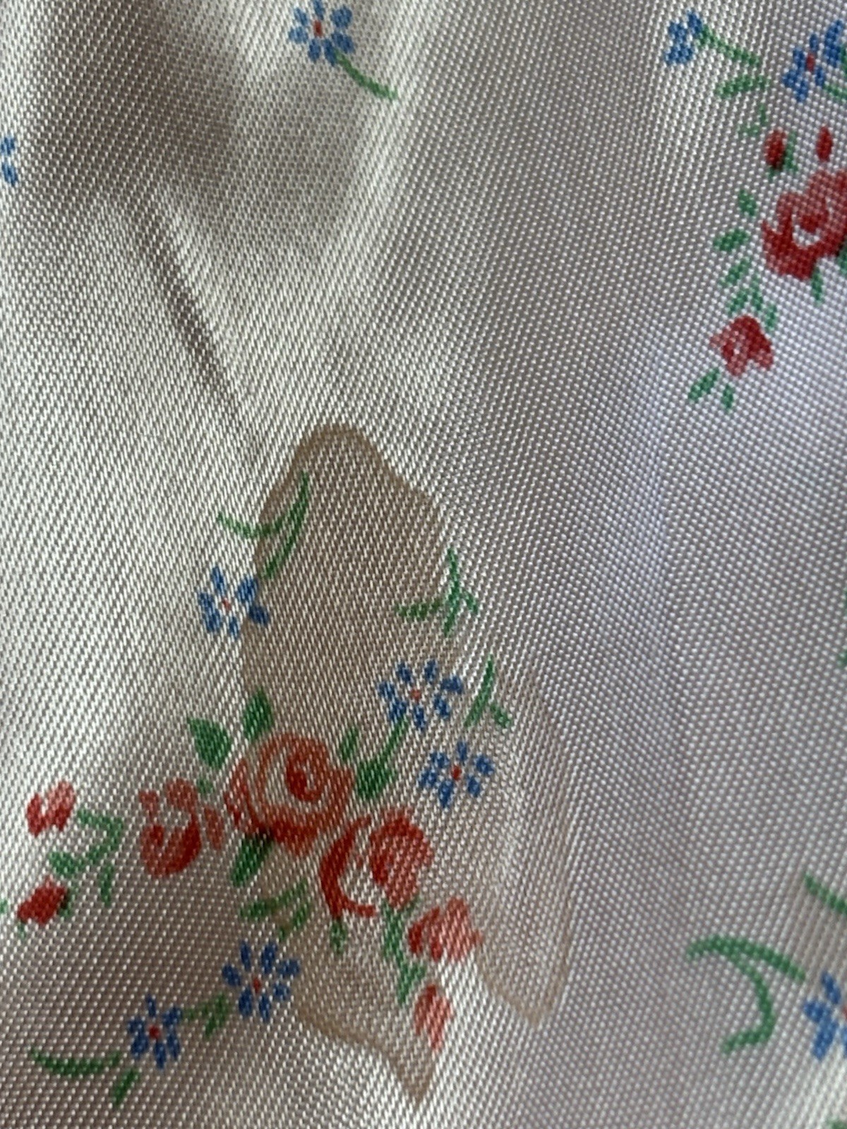 Vintage Designer Long Robe Lois Russell Honolulu Pink Floral Cotton Sateen Belt
