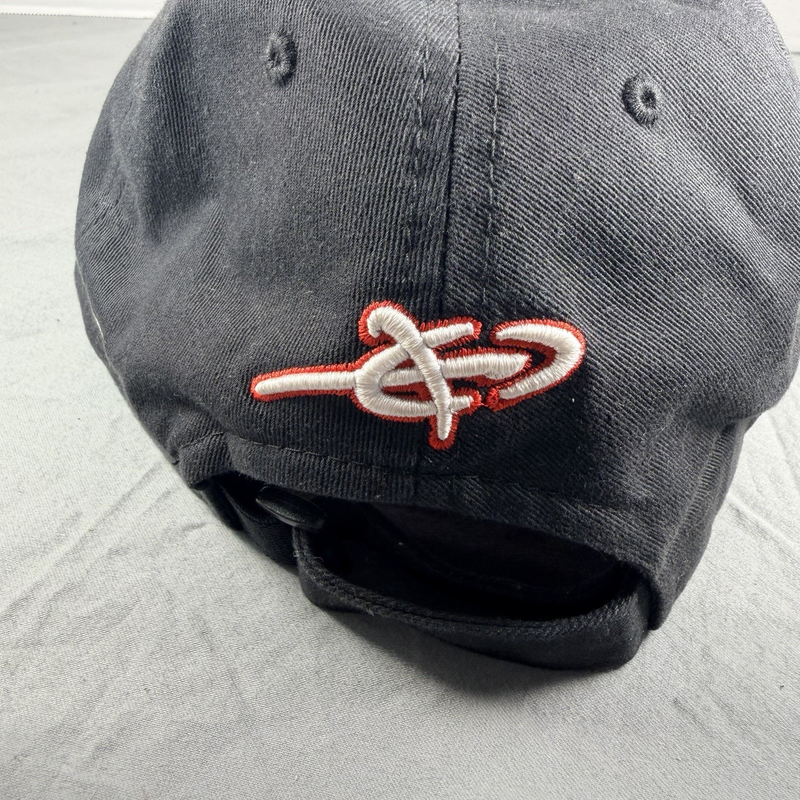 Vintage Carbon Express Red Strapback Trucker Hat Baseball Cap