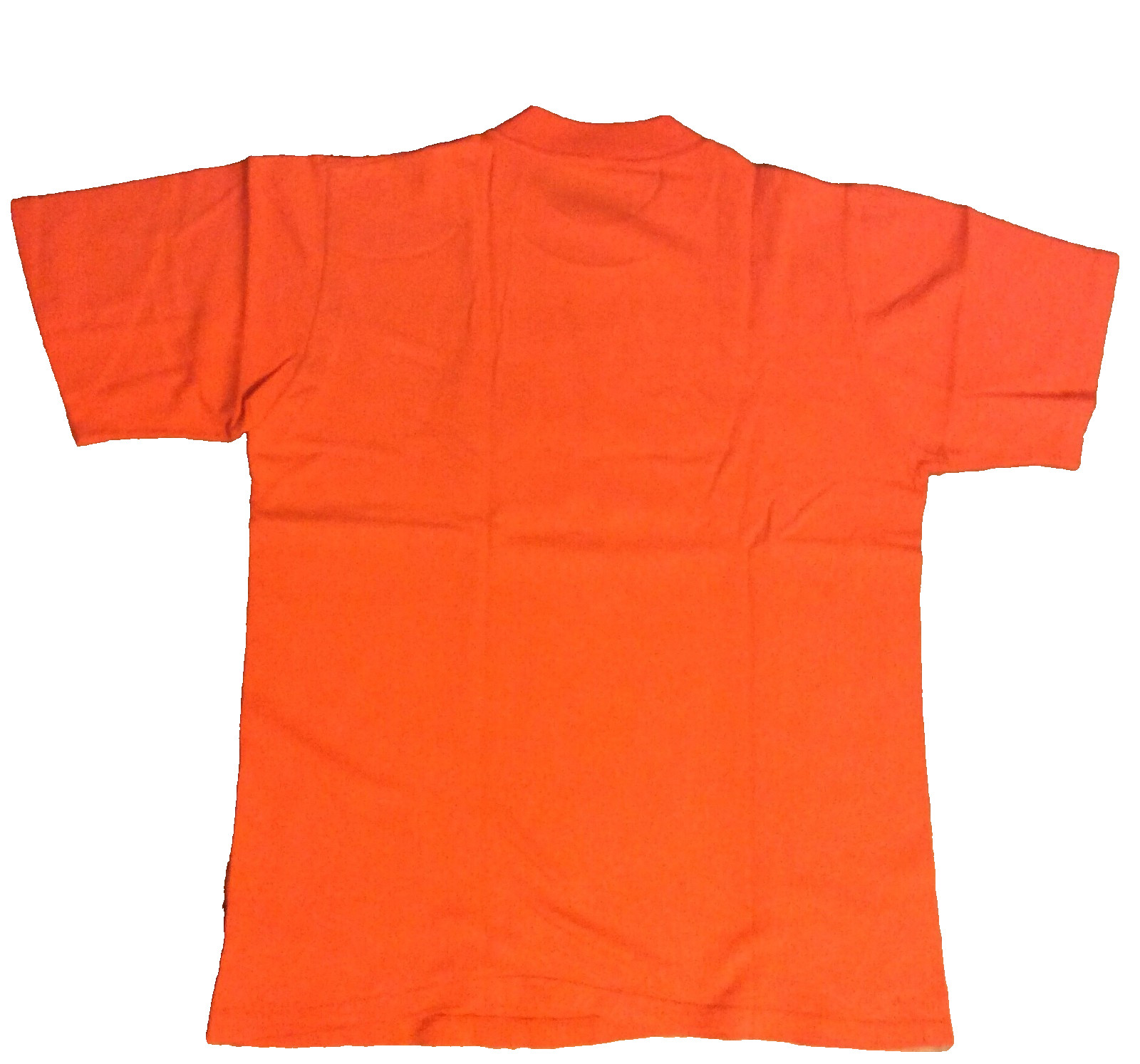 Authentic VTG 70s NAU Stedman Hi-Cru T-Shirt M Orange Cotton NWOT USA