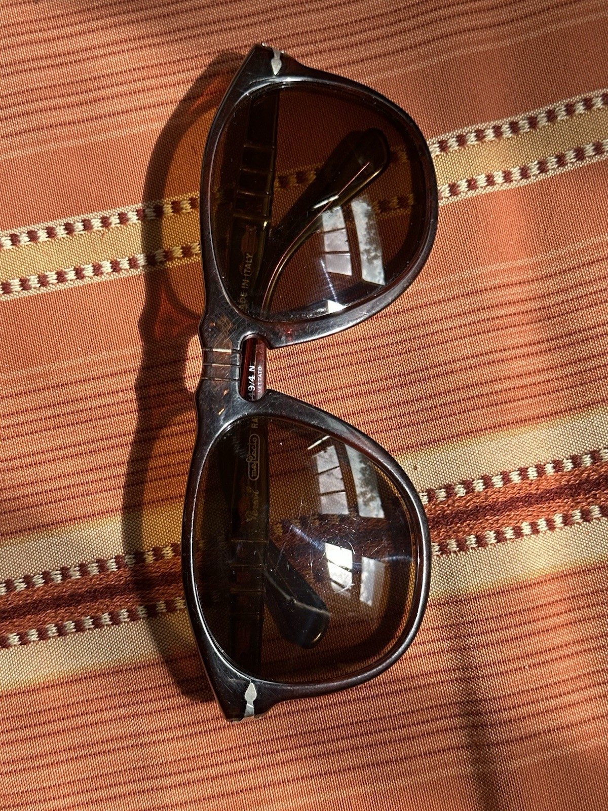 ULTRA RARE VINTAGE Persol Ratti 649/4 N Tortoise Shell Italy 60s-80s Sunglasses