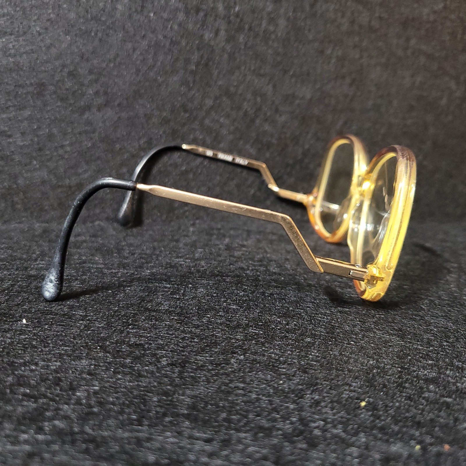 Vintage BerDel Sferoflex Eyeglass Retro Mid-Century Acetate Frames 125MM Italy