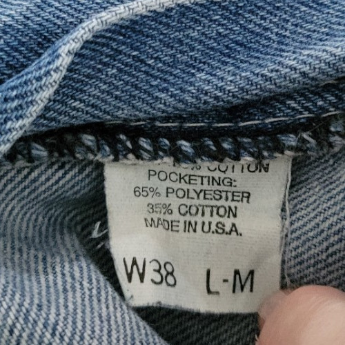 Classic 90s VTG Pointer Brand Carpenter Jeans Mens 38/31 Medium Wash Denim USA