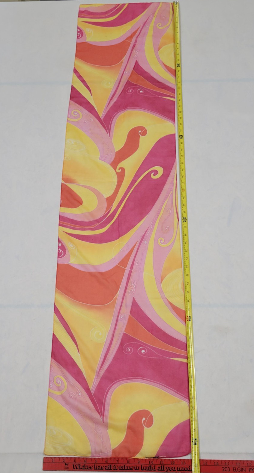Lot Of 8 Vtg Oblong Scarves Scarf Echo Floral Paisley Red Hat Society Psychedeli