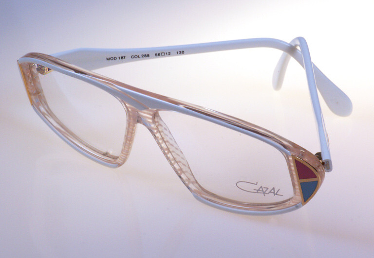 CAZAL Eyeglasses Mod.187 Col 288 Vintage Eye Frame 80s W.Germany Glasses NOS NEW