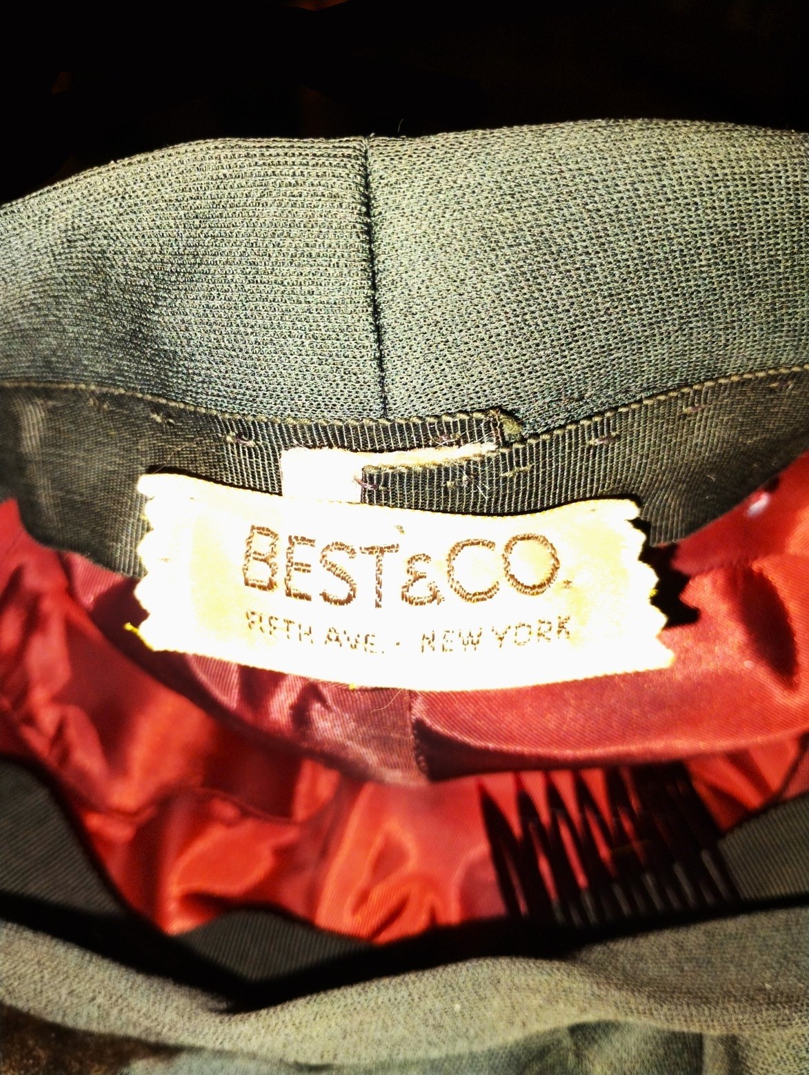 Best & Co. Women’s Brown Mink Beret Hat 7 1/2 (22 1/4″) Fifth Ave. New York EUC