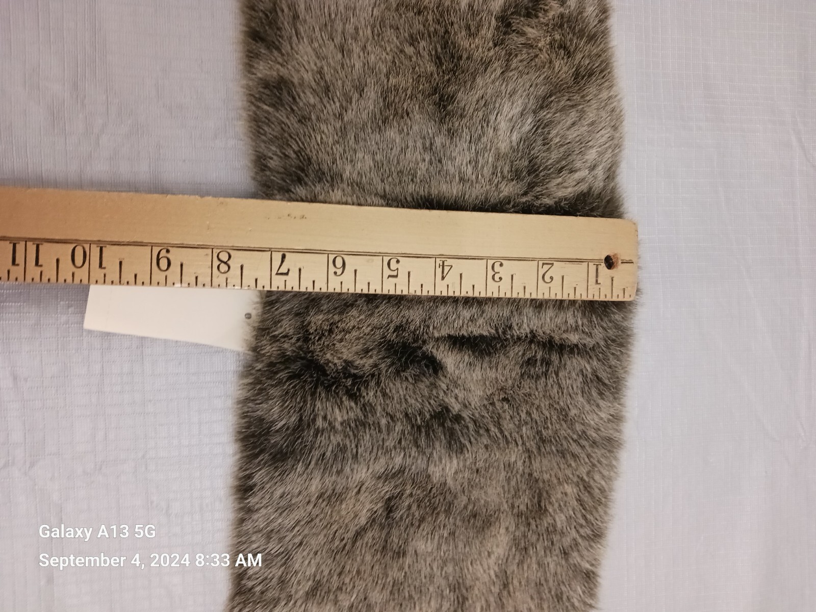 NWT Banana Republic Faux Fur Collar Brown L 36″