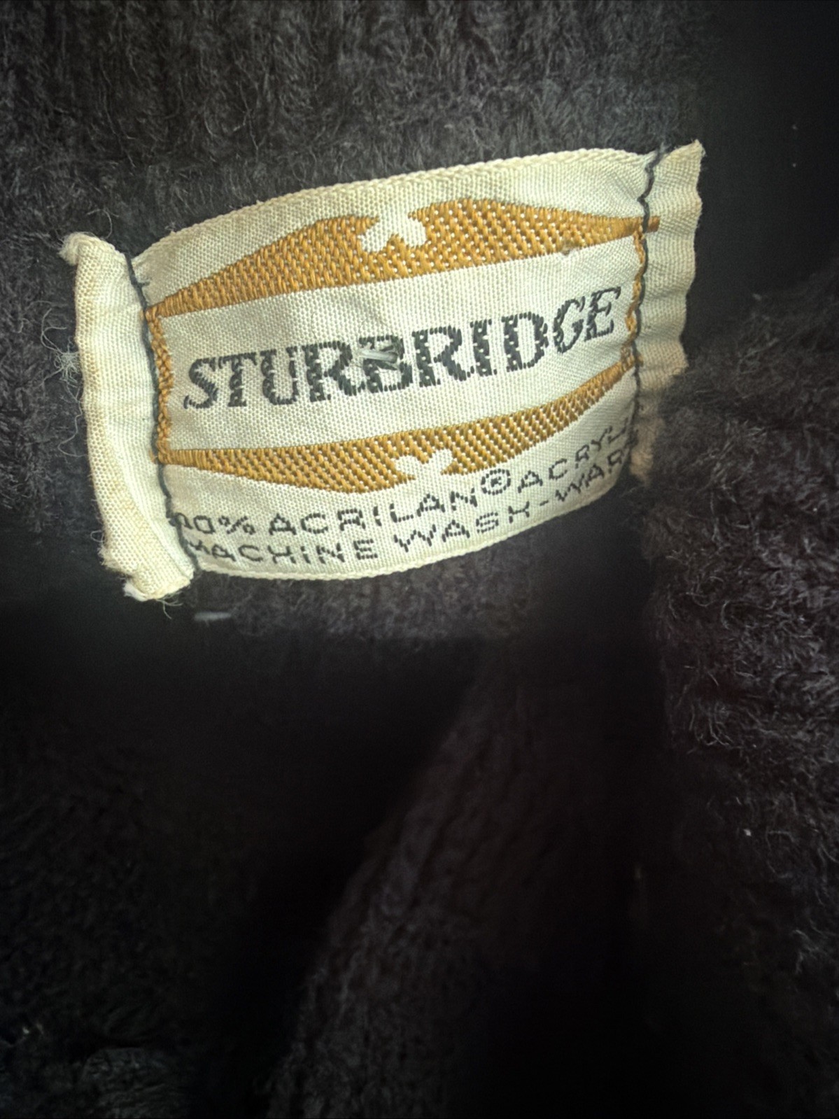 Vintage 70s Sturbridge Geometric Print Knit Cape Poncho Sweater
