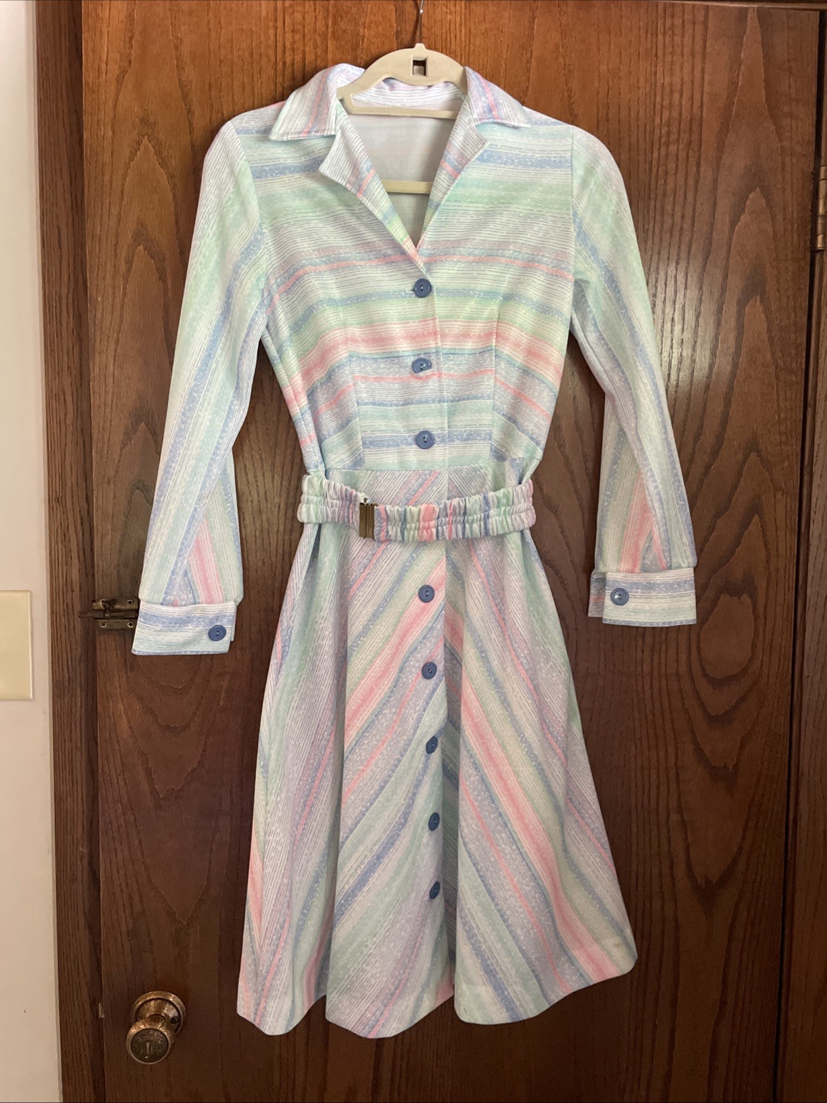 Vintage Day Dress Multi-color