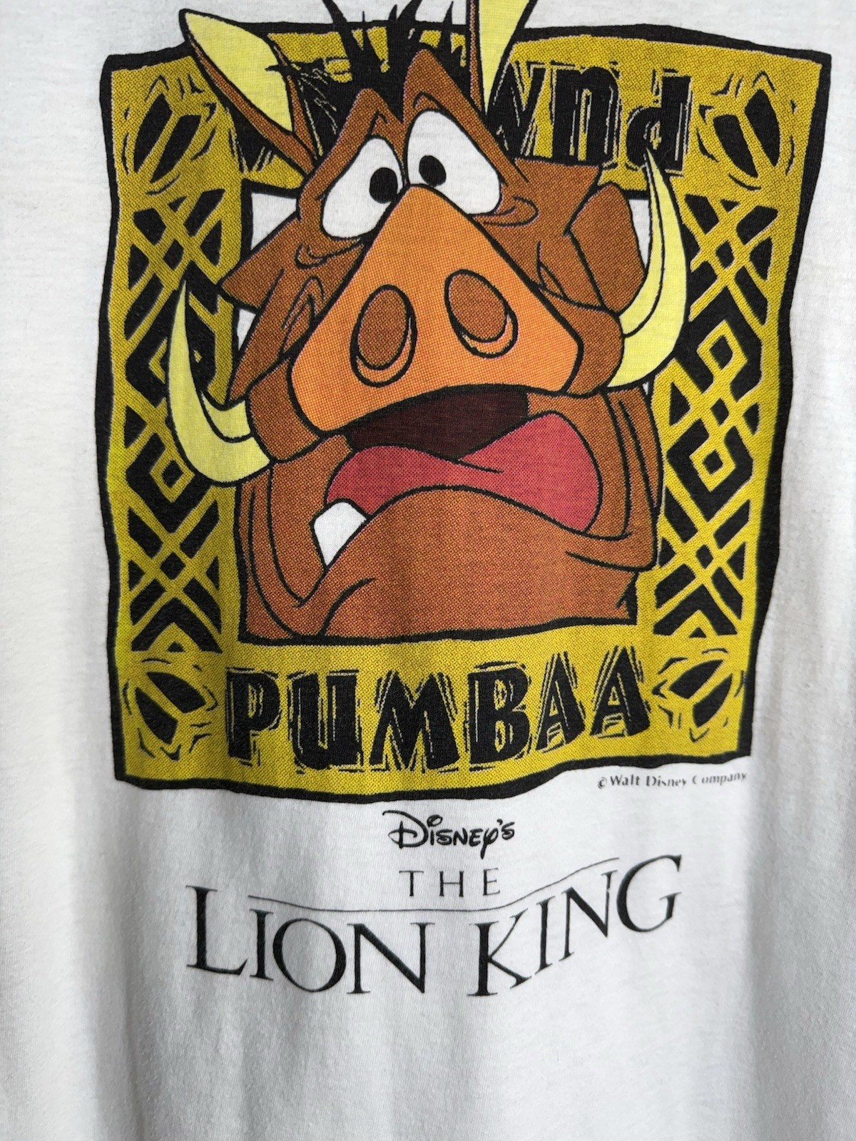 Vintage 90’s Lion King T-Shirt Vtg Disney Movie Tee Medium