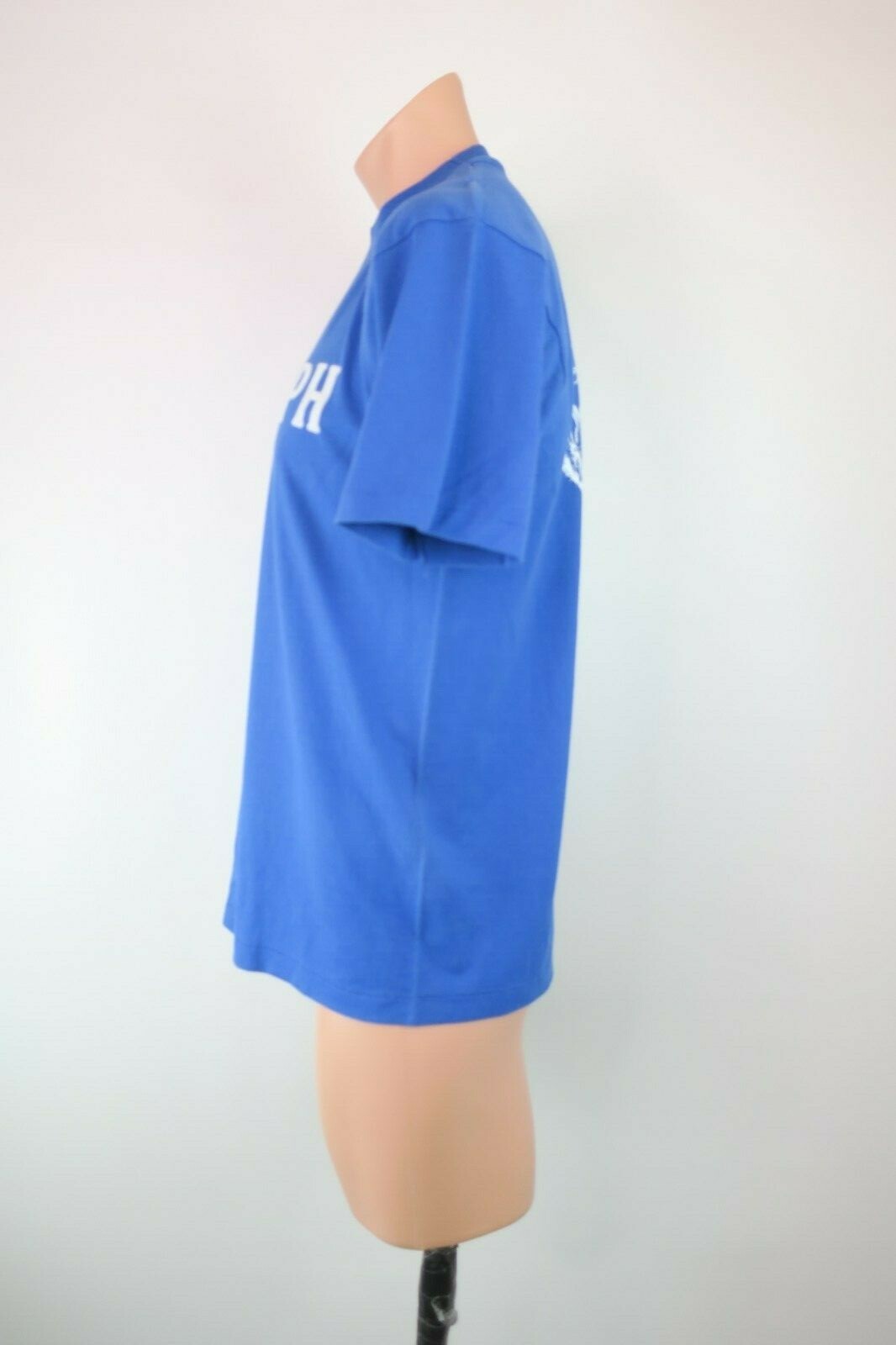 Single Stitch Vintage 90s AHMHTPH Greek Festival Cardiff CA Felt Letters Tee L