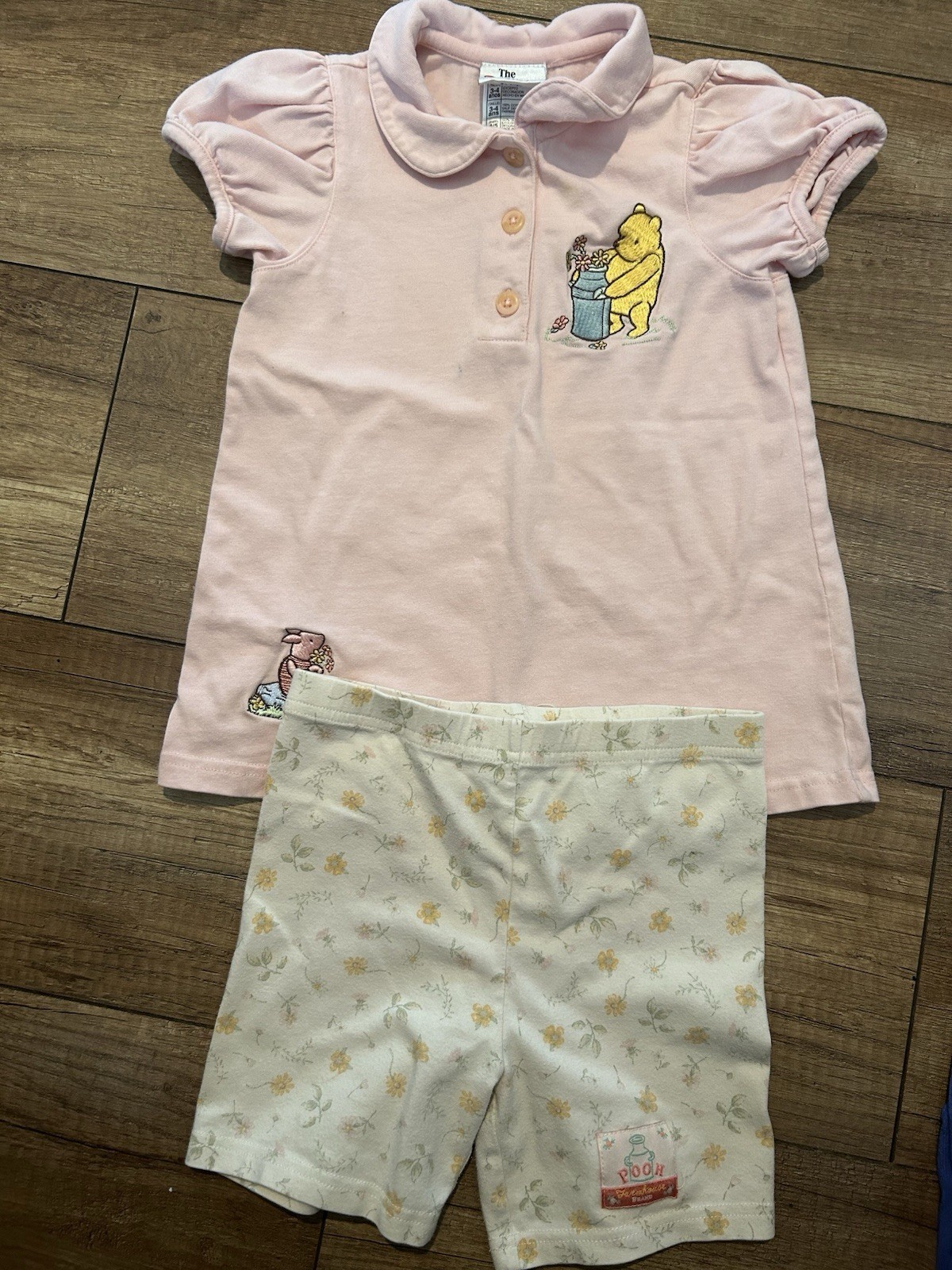Vintage Disney Store Pooh & Piglet Outfit 4/5 -see Description
