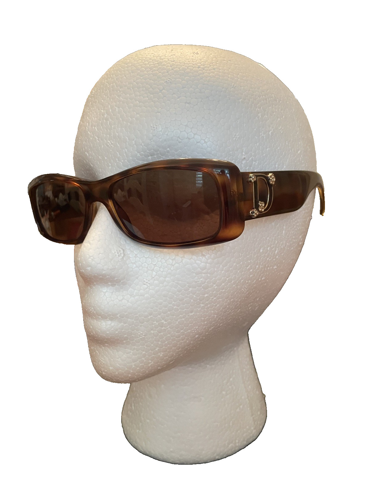 Christian Dior Vintage 1990’s Sunglasses Dior Couture 2 Model 5838 Turtle Brown