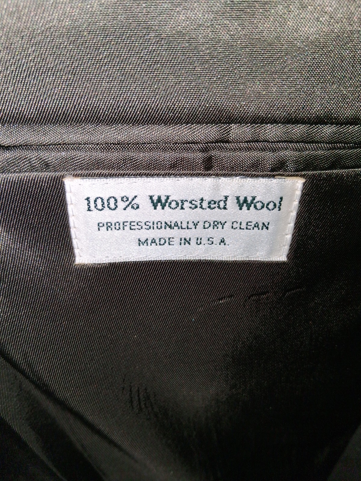 Sturbridge Classics Mens Gray Worsted Wool Blazer Jacket Vintage Made IN USA