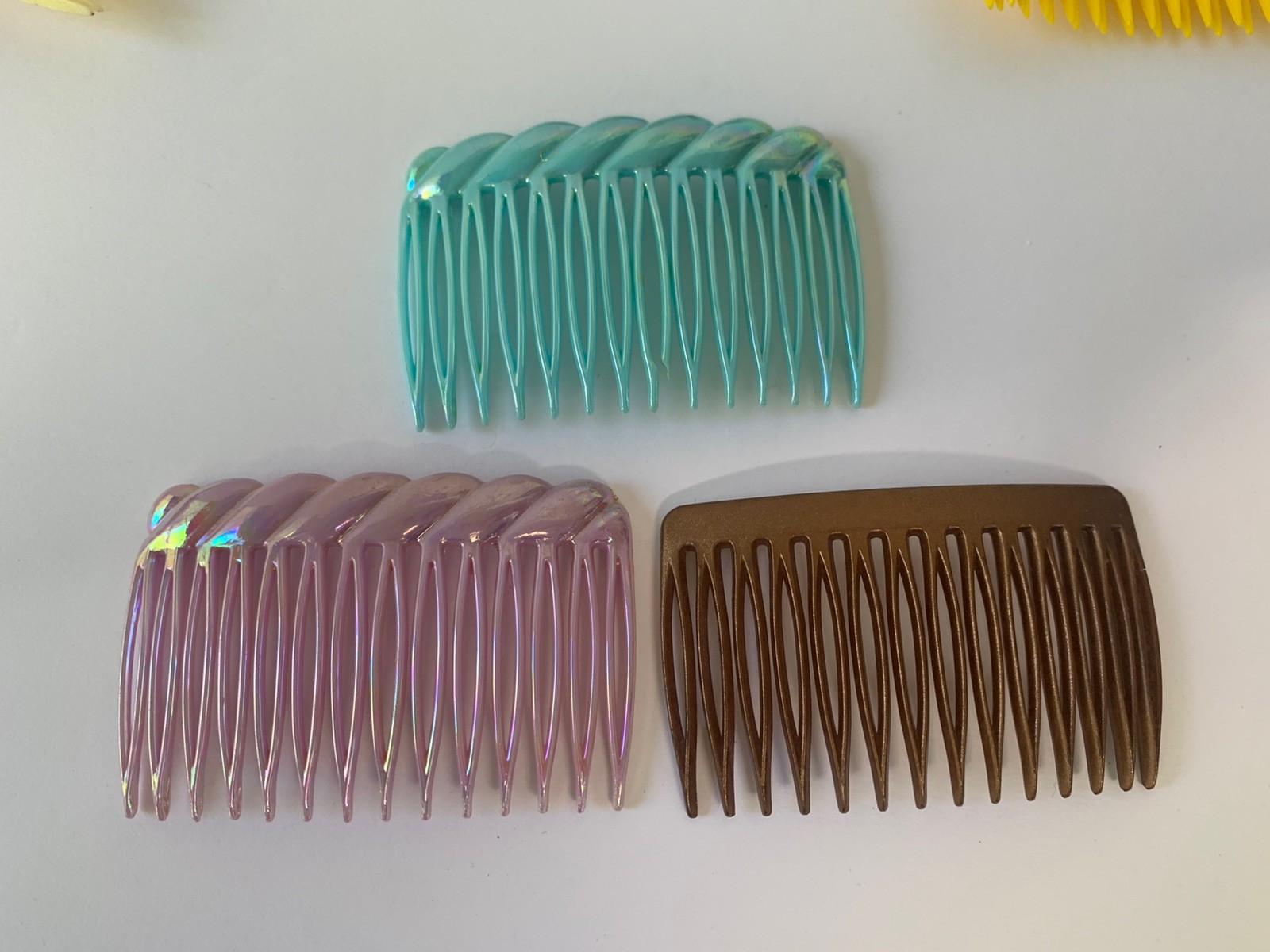 Vintage Goody Hair Side Combs Multiple Colors Lot of 45 (21 Pairs) 80’s 90’s
