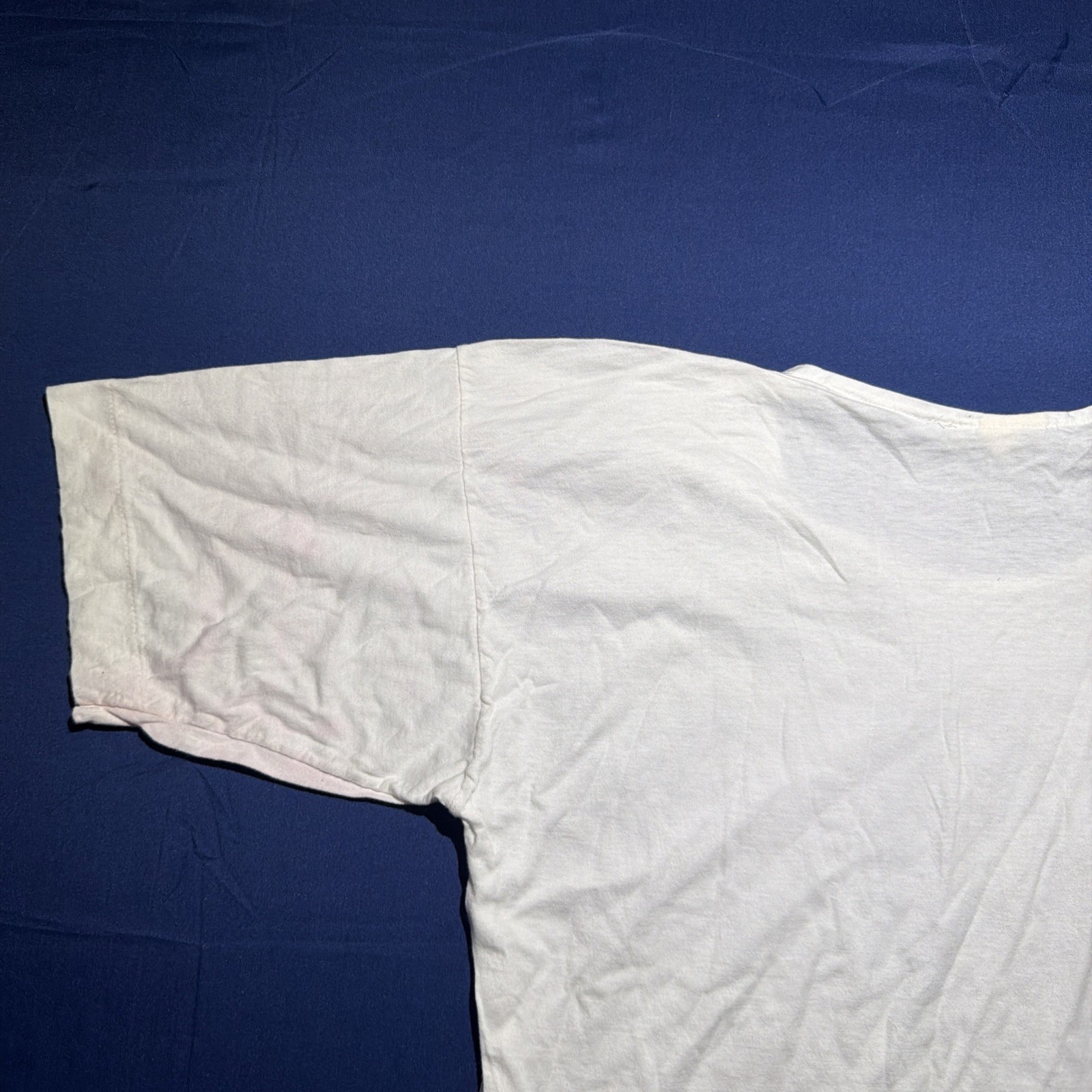 Vintage Sz 44 70s 80s White Australian Animals Birds Endangered Species T Shirt
