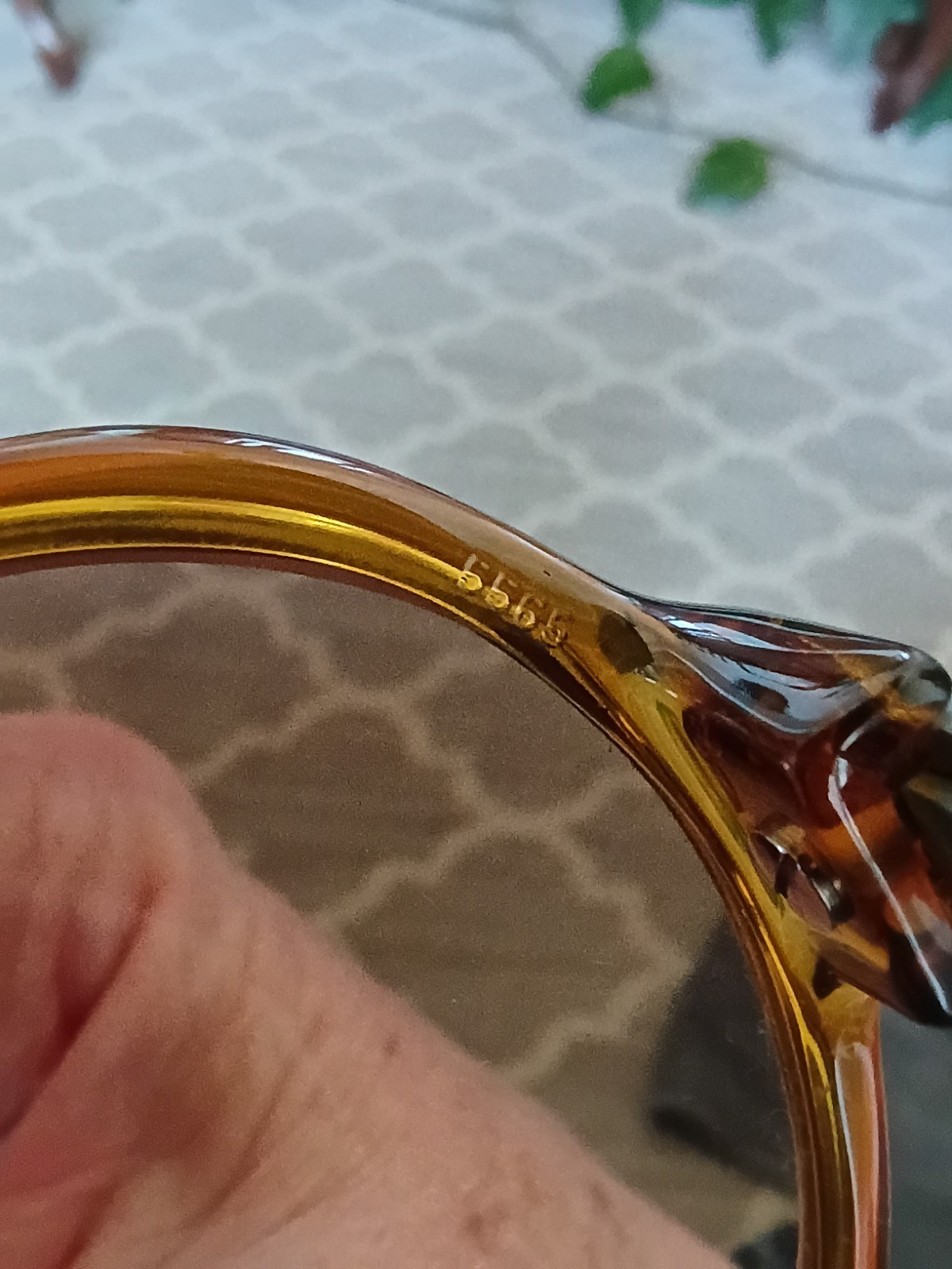 Vintage CARRERA 5565 ‘MIAMI VICE’ Sunglasses – Austria 1980s – Amber Frames Only