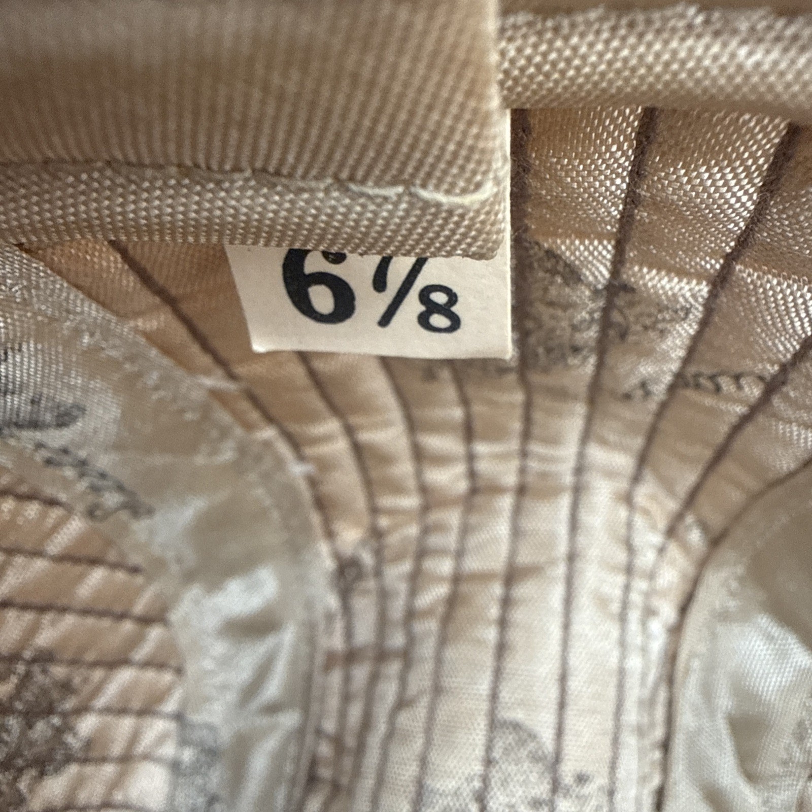 Stetson Fedora Hat Tweed Feather Braided Detail 6 7/8 Size