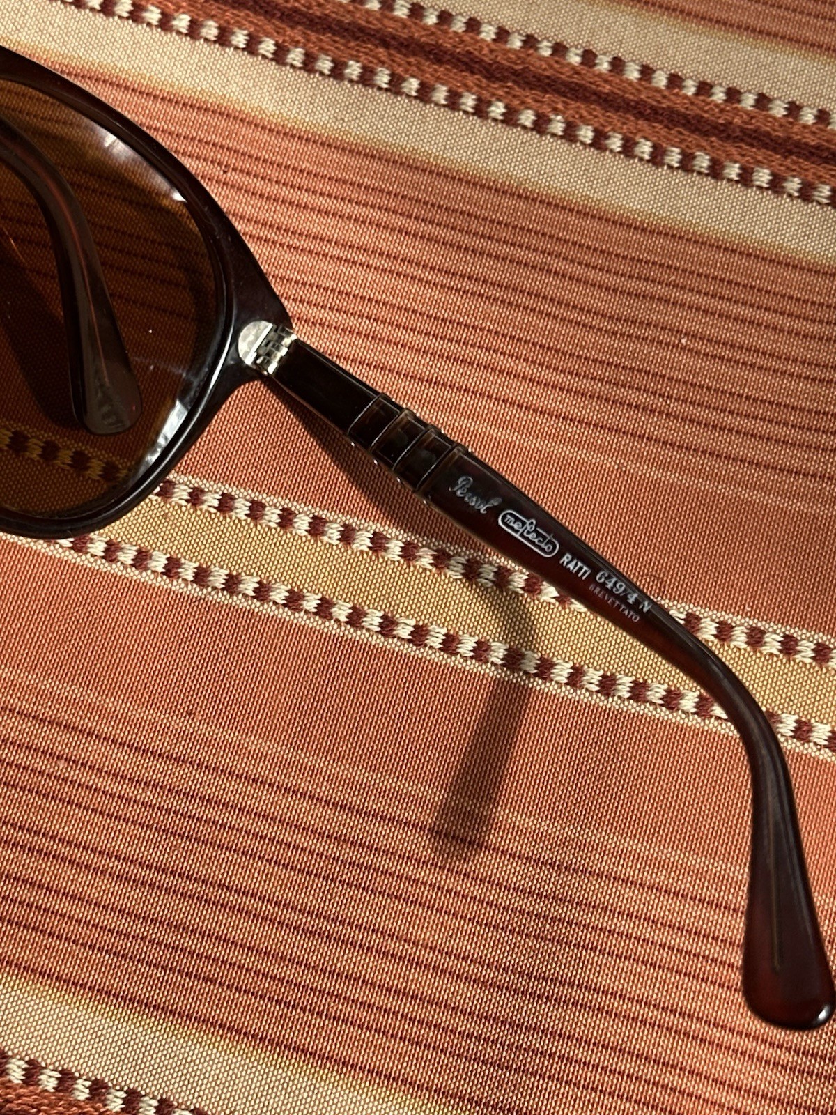 ULTRA RARE VINTAGE Persol Ratti 649/4 N Tortoise Shell Italy 60s-80s Sunglasses