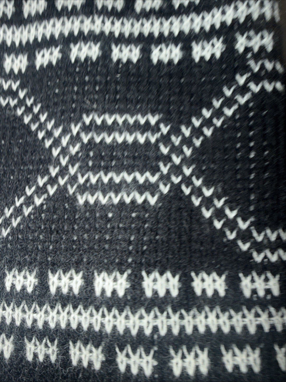Vintage 70s Sturbridge Geometric Print Knit Cape Poncho Sweater