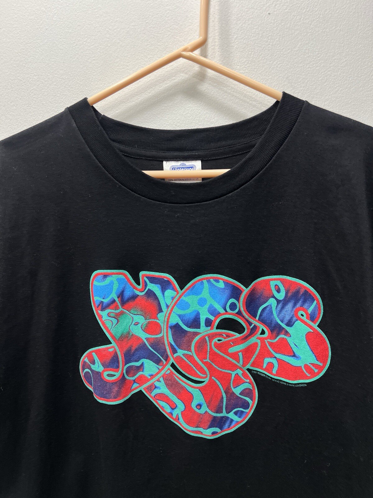 Vintage 1997 Yes Open Your Eyes Tour T-Shirt Size XL