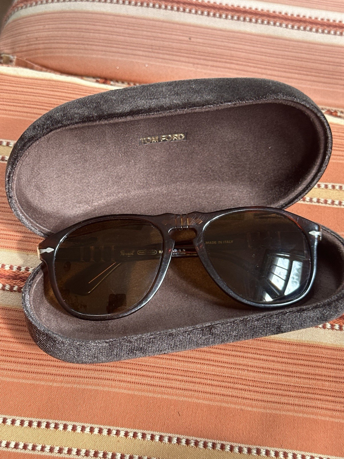 ULTRA RARE VINTAGE Persol Ratti 649/4 N Tortoise Shell Italy 60s-80s Sunglasses